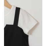 [100-130]【セットアップ対応】キャミドッキングトップス | a.v.v【KIDS】 | 詳細画像21 