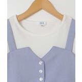 [100-130]【セットアップ対応】キャミドッキングトップス | a.v.v【KIDS】 | 詳細画像4 