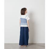 [100-130]チュールキャミドッキングＴシャツ | a.v.v【KIDS】 | 詳細画像9 