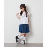 [100-130]チュールレイヤーロゴTシャツ | a.v.v【KIDS】 | 詳細画像13 