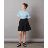 袖シアー切り替えトップス | a.v.v【KIDS】 | 詳細画像20