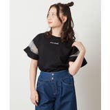 袖シアー切り替えトップス | a.v.v【KIDS】 | 詳細画像34