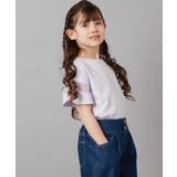 袖シアー切り替えトップス | a.v.v【KIDS】 | 詳細画像8