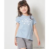 ライトブルー | [100-140]【すみっコぐらし】フレンチスリーブＴシャツ | a.v.v【KIDS】