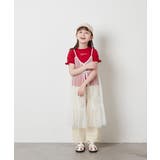 [140-150]【２点セット】チュールキャミワンピ×Tシャツ | a.v.v【KIDS】 | 詳細画像32 