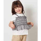 [140-150]チュールキャミドッキングＴシャツ | a.v.v【KIDS】 | 詳細画像10 
