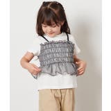 [140-150]チュールキャミドッキングＴシャツ | a.v.v【KIDS】 | 詳細画像11 