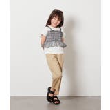 [140-150]チュールキャミドッキングＴシャツ | a.v.v【KIDS】 | 詳細画像15 