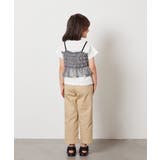 [140-150]チュールキャミドッキングＴシャツ | a.v.v【KIDS】 | 詳細画像18 