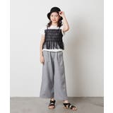 [140-150]チュールキャミドッキングＴシャツ | a.v.v【KIDS】 | 詳細画像23 