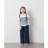[140-150]チュールキャミドッキングＴシャツ | a.v.v【KIDS】 | 詳細画像6 