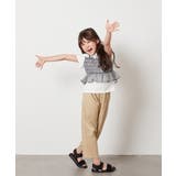 [160]チュールキャミドッキングＴシャツ | a.v.v【KIDS】 | 詳細画像18 