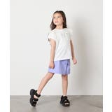 【接触冷感/ジメジメ対策】[100-150]肩フリルモチーフＴシャツ | a.v.v【KIDS】 | 詳細画像20 