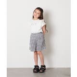 【接触冷感/ジメジメ対策】[100-150]肩フリルモチーフＴシャツ | a.v.v【KIDS】 | 詳細画像23 