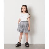 【接触冷感/ジメジメ対策】[100-150]肩フリルモチーフＴシャツ | a.v.v【KIDS】 | 詳細画像25 