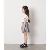 【接触冷感/ジメジメ対策】[100-150]肩フリルモチーフＴシャツ | a.v.v【KIDS】 | 詳細画像26 