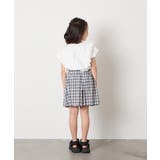 【接触冷感/ジメジメ対策】[100-150]肩フリルモチーフＴシャツ | a.v.v【KIDS】 | 詳細画像27 