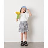 【接触冷感/ジメジメ対策】[100-150]肩フリルモチーフＴシャツ | a.v.v【KIDS】 | 詳細画像28 