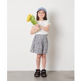 【接触冷感/ジメジメ対策】[100-150]肩フリルモチーフＴシャツ | a.v.v【KIDS】 | 詳細画像30 