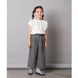【接触冷感/ジメジメ対策】[100-150]肩フリルモチーフＴシャツ | a.v.v【KIDS】 | 詳細画像34 