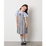 [100-160]【WEB限定/接触冷感】フレアスリーブプチロゴTシャツ | a.v.v【KIDS】 | 詳細画像11 