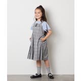 [100-160]【WEB限定/接触冷感】フレアスリーブプチロゴTシャツ | a.v.v【KIDS】 | 詳細画像15 