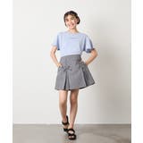 [100-160]【WEB限定/接触冷感】フレアスリーブプチロゴTシャツ | a.v.v【KIDS】 | 詳細画像17 