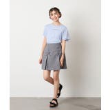 [100-160]【WEB限定/接触冷感】フレアスリーブプチロゴTシャツ | a.v.v【KIDS】 | 詳細画像18 
