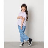[100-160]【WEB限定/接触冷感】フレアスリーブプチロゴTシャツ | a.v.v【KIDS】 | 詳細画像25 