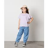 [100-160]【WEB限定/接触冷感】フレアスリーブプチロゴTシャツ | a.v.v【KIDS】 | 詳細画像27 
