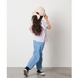 [100-160]【WEB限定/接触冷感】フレアスリーブプチロゴTシャツ | a.v.v【KIDS】 | 詳細画像29 