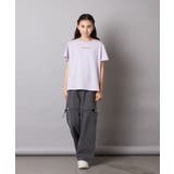[100-160]【WEB限定/接触冷感】フレアスリーブプチロゴTシャツ | a.v.v【KIDS】 | 詳細画像31 