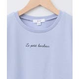[100-160]【WEB限定/接触冷感】フレアスリーブプチロゴTシャツ | a.v.v【KIDS】 | 詳細画像4 