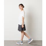 [100-160]【WEB限定/接触冷感】フレアスリーブプチロゴTシャツ | a.v.v【KIDS】 | 詳細画像45 