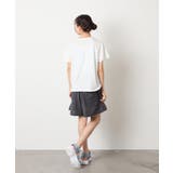 [100-160]【WEB限定/接触冷感】フレアスリーブプチロゴTシャツ | a.v.v【KIDS】 | 詳細画像46 
