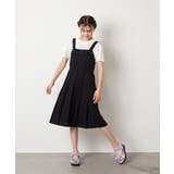 [100-160]【WEB限定/接触冷感】フレアスリーブプチロゴTシャツ | a.v.v【KIDS】 | 詳細画像47 