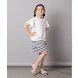 [100-160]【WEB限定/接触冷感】フレアスリーブプチロゴTシャツ | a.v.v【KIDS】 | 詳細画像53 