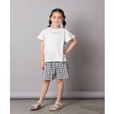 [100-160]【WEB限定/接触冷感】フレアスリーブプチロゴTシャツ | a.v.v【KIDS】 | 詳細画像54 