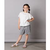 [100-160]【WEB限定/接触冷感】フレアスリーブプチロゴTシャツ | a.v.v【KIDS】 | 詳細画像55 