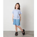 [100-160]【WEB限定/接触冷感】フレアスリーブプチロゴTシャツ | a.v.v【KIDS】 | 詳細画像63 