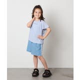 [100-160]【WEB限定/接触冷感】フレアスリーブプチロゴTシャツ | a.v.v【KIDS】 | 詳細画像65 