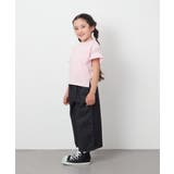 シアーギンガムキリカエスリーブＴシャツ | a.v.v【KIDS】 | 詳細画像27 