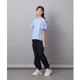 シアーギンガムキリカエスリーブＴシャツ | a.v.v【KIDS】 | 詳細画像50 