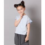 シアーギンガムフレアスリーブTシャツ | a.v.v【KIDS】 | 詳細画像10