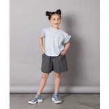 シアーギンガムフレアスリーブTシャツ | a.v.v【KIDS】 | 詳細画像13
