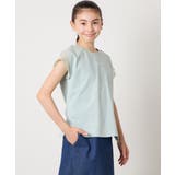 シアーギンガムフレアスリーブTシャツ | a.v.v【KIDS】 | 詳細画像35