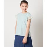 シアーギンガムフレアスリーブTシャツ | a.v.v【KIDS】 | 詳細画像36
