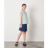 シアーギンガムフレアスリーブTシャツ | a.v.v【KIDS】 | 詳細画像40