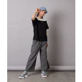 【接触冷感/ジメジメ対策】[140-150]オフショルレイヤードロゴTシャツ | a.v.v【KIDS】 | 詳細画像15 