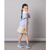 【接触冷感/ジメジメ対策】[140-150]オフショルレイヤードロゴTシャツ | a.v.v【KIDS】 | 詳細画像24 
